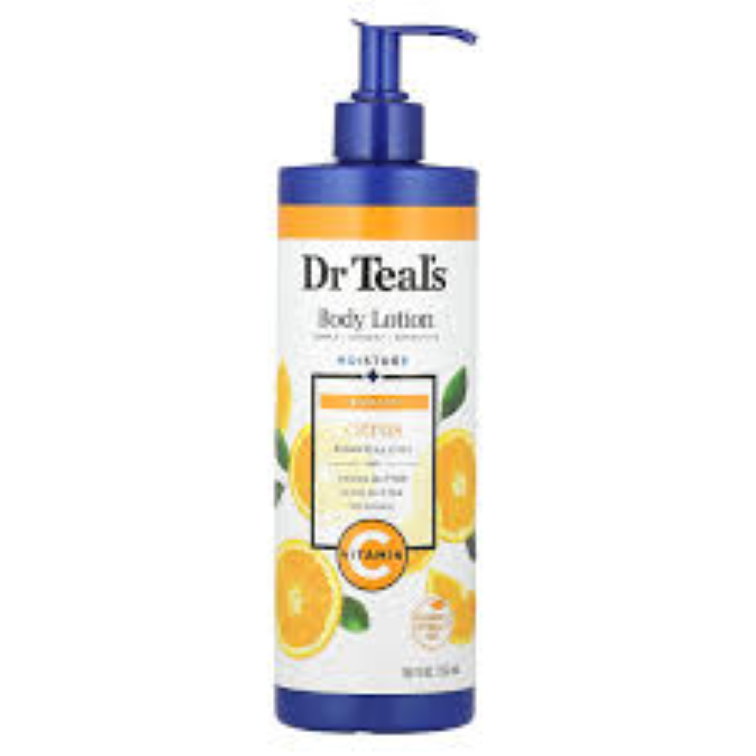 DR TEALS BODY LOTION CITRUS VITAMIN C 532ML
